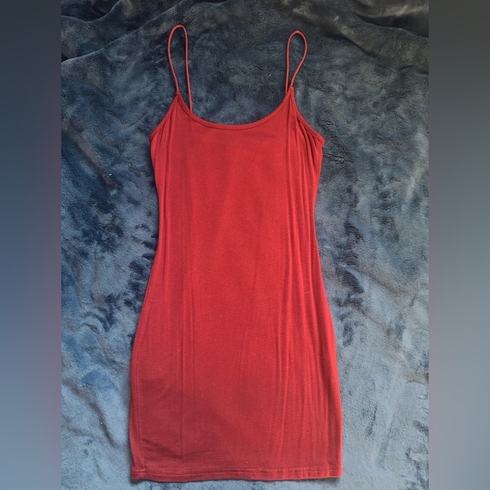 SHEIN Dark Red Maroon Mini Dress Size Small